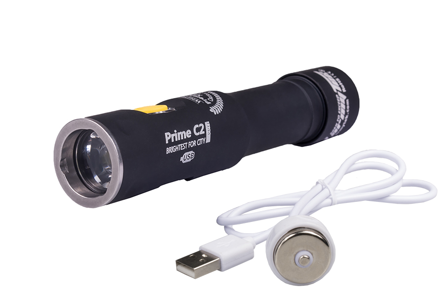 Фонарь Armytek Prime C2 Pro XHP35 Magnet USB (белый свет) + 18650 Li-Ion