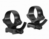 Быстросъемные кольца раздельные KOZAP CZ527 Alfa D30мм BH17.8 (No.64) средние