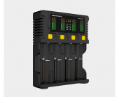 Зарядное устройство Armytek Uni C4 Plug Type-C Универсальное 4 канальное ЗУ / до 2A на канал / LED индикация + автоадаптер