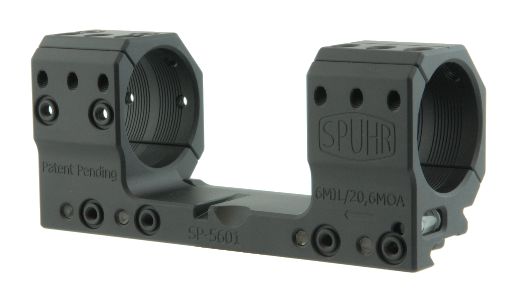 Тактический кронштейн SPUHR D35мм для установки на Picatinny, H30мм, наклон 6MIL/ 20.6MOA (SP-5601)