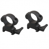 Быстросъемные кольца  Vector Optics, стальные, D25,4мм, Weaver, высокие,H27мм, (SCSR-03)  рычажные