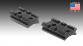 База Nightforce Standard Duty Bases на Remington 700SA - Picatinny 20MOA из 2-х частей  (A114)