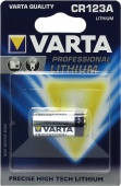 Элемент питания VARTA PROFESSIONAL LITHIUM 6205 CR123A BL1 - упаковка 1шт