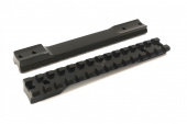 Планка Rusan Picatinny Mauser K98 (без болтов, с отверстиями B=105)  010-37