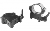 Быстросъемные кольца Rusan Prism 16,5мм (CZ527) на 25,4мм H14 рычажные (011-16,5-25,4-14-R)