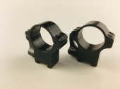 Кольца Rusan быстросъемные Prism 11мм на 25,4мм H15 рычажные  (011-11-25,4-15-R)