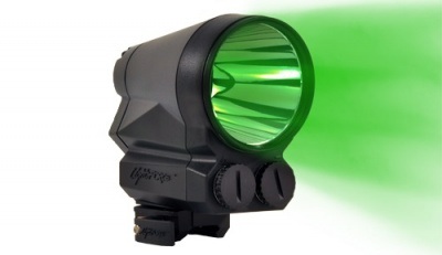 Фонарь подствольный  Lightforce PRED9X-green (дальность до 140мм) выносная кнопка, зарядное устройство, крепежный элемент — интернет-магазин «Комбат»