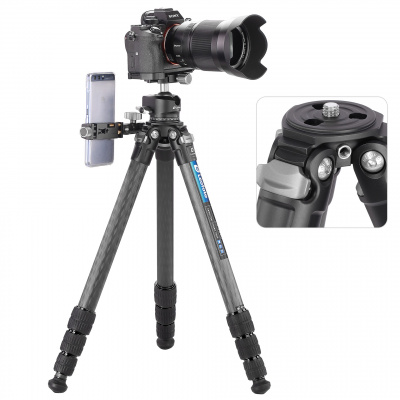 Штатив трипод Leofoto LS-254C+LH-30 CARBON (резьба 3/8) — интернет-магазин «Комбат»