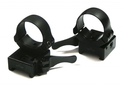 Быстросъемные раздельные кольца EAW на Weaver 30мм, средние (365-75800) — интернет-магазин «Комбат»