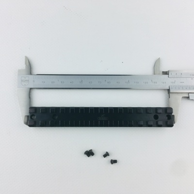 Планка Rusan Picatinny Mauser K98 (без болтов, с отверстиями B=105)  010-37 — интернет-магазин «Комбат»