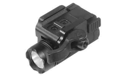 Фонарь тактический Leapers UTG Tactical Super-compact Pistol Flashlight w/23mm CREE R2 LED со встроенным креплением LT-ELP123R — интернет-магазин «Комбат»