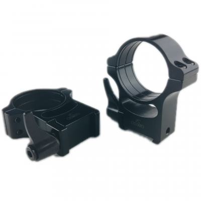 Кольца Rusan быстросъемные Prism 19мм (CZ550) на 30мм H19 рычажные (011-19-30-19-R) — интернет-магазин «Комбат»