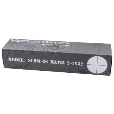 Фото  Matiz 2-7x32, сетка крест, 25,4 мм, азотозаполненный, без подсветки (SCOM-26)