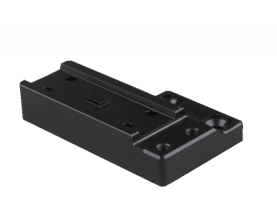 Левосторонний адаптер  для установки коллиматорных прицелов Aimpoint Micro на кронштейны Spuhr (A-0025B) — интернет-магазин «Комбат»