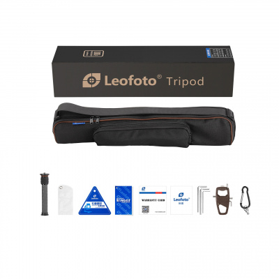 Штатив трипод Leofoto LS-224C+LH-25 CARBON (размер в собранном виде 475 мм,макс.высота 1165 мм,мин.125 мм,вес 0,9 кг. резьба 3/8) — интернет-магазин «Комбат»