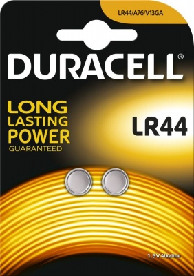 Элемент питания DURACELL LR44 BL2 уп. 2 шт — интернет-магазин «Комбат»