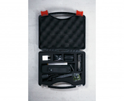 Фонарь тактический Armytek Dobermann Hunting Kit (Холодный свет) 1050 лм (фонарь+ 18650+ЗУ+ выносная кнопка+ магнитное подствольное крепление+ сетевой адаптер) — интернет-магазин «Комбат»