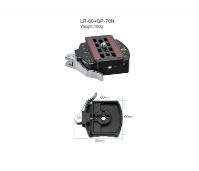 Площадка Leofoto LR-60 + QP-70N — интернет-магазин «Комбат»