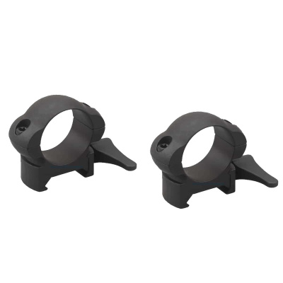 Быстросъемные кольца Vector Optics D25,4мм, стальные, Weaver, низкие, H17мм (SCSR-01P) рычажные — интернет-магазин «Комбат»