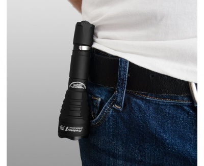 Фонарь тактический Armytek Predator v3 / XP-E2 КРАСНЫЙ / 200 лм / 5°:40° / 1x18650 или 2xCR123A — интернет-магазин «Комбат»