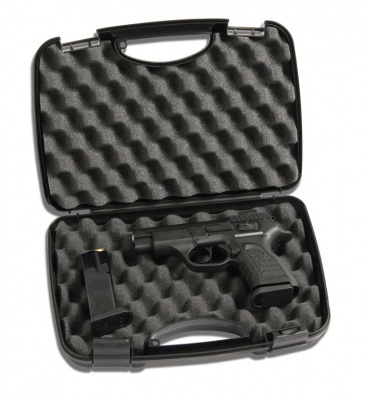 кейс Stil Crin пластиковый пистолетный, черный (30,5х18,5х8,5,см)  2033SC — интернет-магазин «Комбат»