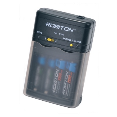 Зарядное устройство Robiton Smart S100 RCR123 — интернет-магазин «Комбат»