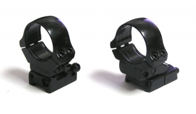 Быстросъемный поворотный кронштейн EAW на Sako Vixen кольца 26 мм, BH 17,5 мм, вынос 17 мм (300-00114) — интернет-магазин «Комбат»
