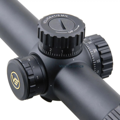 Фото  Taurus 1-6x24 FFP, сетка Tactical Dot Mil, 30 мм, тактические барабаны, азотозаполненный, с подсветкой (SCFF-27)
