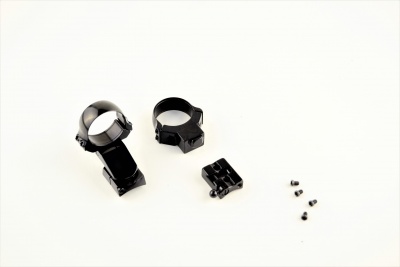 Поворотный кронштейн Rusan Zastava M70 / Mauser: 98, 48 (w/o bulb) кольца 30 mm, H19 (0028-30-19) — интернет-магазин «Комбат»