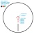 Фото  Оптический прицел Firefield RapidStrike 1-6x24 SFP Circle Dot с подсветкой, кольца в комплекте (FF13070K)