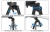 Сошки Leapers UTG 360° для установки на оружие на планку Picatinny TL-BP02-A (регулируемые, фиксация рычагом) высота от 13 до 17см — интернет-магазин «Комбат»