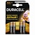 Элемент питания DURACELL LR03 (AAA)  BL4 - упаковка 4шт