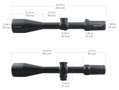 Фото  Taurus 5-30x56 FFP, сетка MPX1 Mil, 30 мм, тактические барабаны, азотозаполненный, с подсветкой  (SCFF-14)