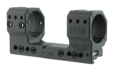 Тактический кронштейн SPUHR D35мм для установки на Picatinny, H34мм, без наклона (SP-5006) — интернет-магазин «Комбат»