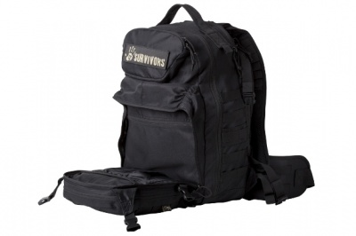 Рюкзак 12 Survivors E.O.D. Tactical Backpack – Black TS41000B — интернет-магазин «Комбат»