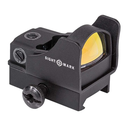 Коллиматорный прицел Sightmark Mini Shot Pro Spec Reflex sight  зеленая точка 5МОА, крепление на Weaver (SM26007) — интернет-магазин «Комбат»
