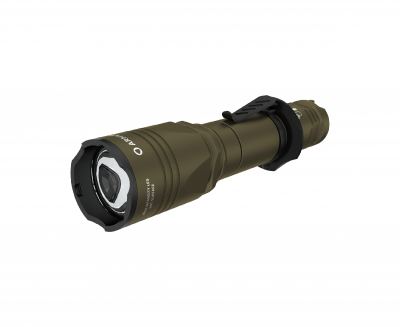 Фонарь тактический Armytek Dobermann Pro Magnet USB / XHP35.2 HI / Теплый /1400 лм / 5°:40° / 1x18650 (в комплекте) (OLIVE) — интернет-магазин «Комбат»