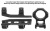 Кронштейн Leapers небыстросъемный UTG ACCU-SYNC 25.4мм Weaver с выносом 50мм, средний AIR11850 — интернет-магазин «Комбат»