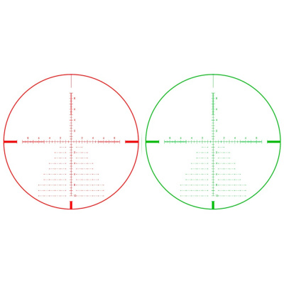 Фото  Оптический прицел Sightmark Latitude 6,25-25x56 PRS, D34 мм, 1-ая фокальная плоскость, Zero Stop, подсветка сетки зеленая/красная (SM13042PRS)