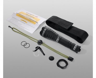 Фонарь тактический Armytek Predator v3 / XP-E2 КРАСНЫЙ / 200 лм / 5°:40° / 1x18650 или 2xCR123A — интернет-магазин «Комбат»