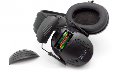 Наушники активные PMX-50 Tactical PRO (black) — интернет-магазин «Комбат»