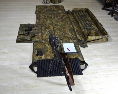 КЕЙС-МАТ Русский снайпер №5 на винтовки до 137 см максимальная комплектация (цвет мультикам) — интернет-магазин «Комбат»