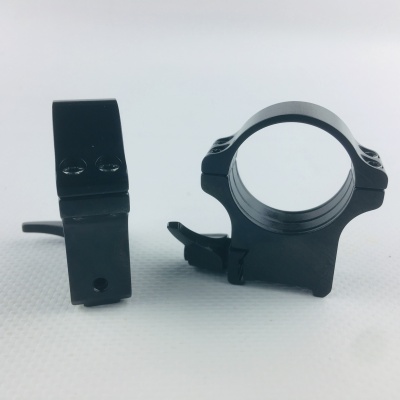 Кольца Rusan быстросъемные Prism 19мм (CZ550) на 30мм H15 рычажные (011-19-30-15-R) — интернет-магазин «Комбат»