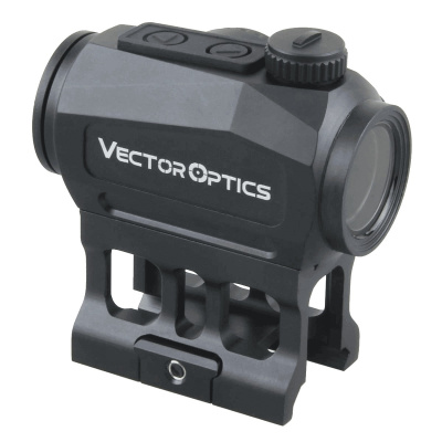 Коллиматорный прицел  Vector Optics SCRAPPER 1x22 2MOA, weaver, совместим с прибором ночного видения (SCRD-45) — интернет-магазин «Комбат»