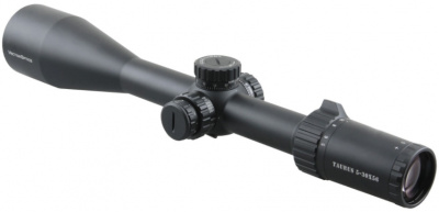 Фото  Taurus 5-30x56 FFP, сетка MPX1 Mil, 30 мм, тактические барабаны, азотозаполненный, с подсветкой  (SCFF-14)