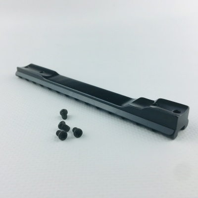 Планка Rusan Picatinny Military Mauser K98 (без болтов, с отверстиями B=105)  010-38 — интернет-магазин «Комбат»