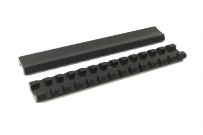 Планка Rusan Picatinny Steyr SBS/Classic/CLll/SM12 (без отверстий, L=140) 010-18-0-L140 — интернет-магазин «Комбат»