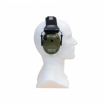 Наушники активные PMX-40 Tactical PRO (green) — интернет-магазин «Комбат»