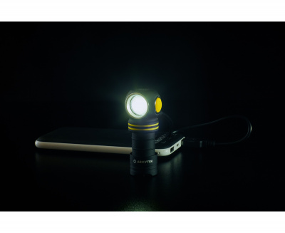 Фонарь налобный Armytek Elf C1 Micro-USB, Теплый свет, 930 лм, 1x18350 или 1xRCR123 — интернет-магазин «Комбат»