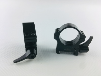 Кольца Rusan быстросъемные Weaver на 25,4мм H10 рычажные 050-25,4-10-R — интернет-магазин «Комбат»